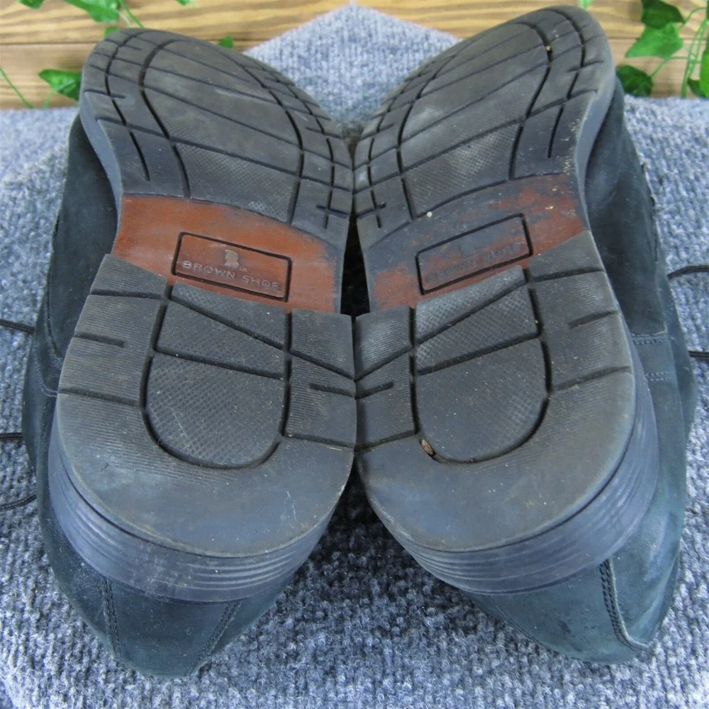 Brown Shoes Men's Portland Derby Oxfords Black Leather Size 10.5 Wide  Used 2025